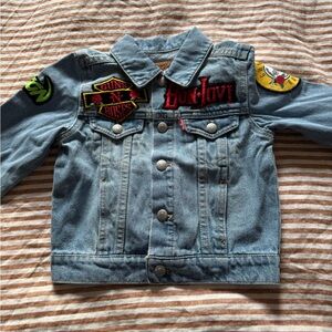 NWT Levi’s Trucker Jacket with Patches (Toddler)